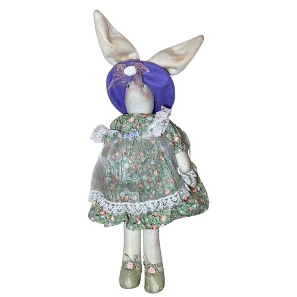 RARE Miss Elle’s Rabbit Bunny 26” tall. By Artisan Flair, Inc. Handmade